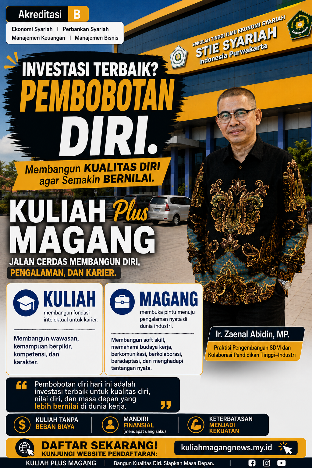 INVESTASI TERBAIK ADALAH PEMBOBOTAN DIRI